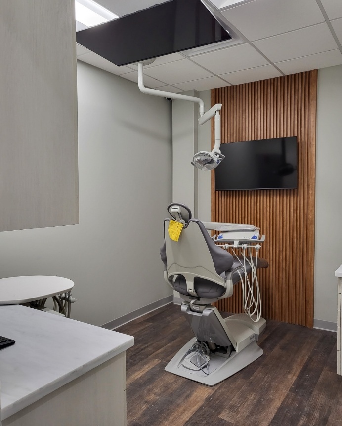Dental treatment room at Zen Dental Care